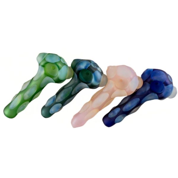 Frosted Bumpy Spoon Pipe - 4.5in Sale