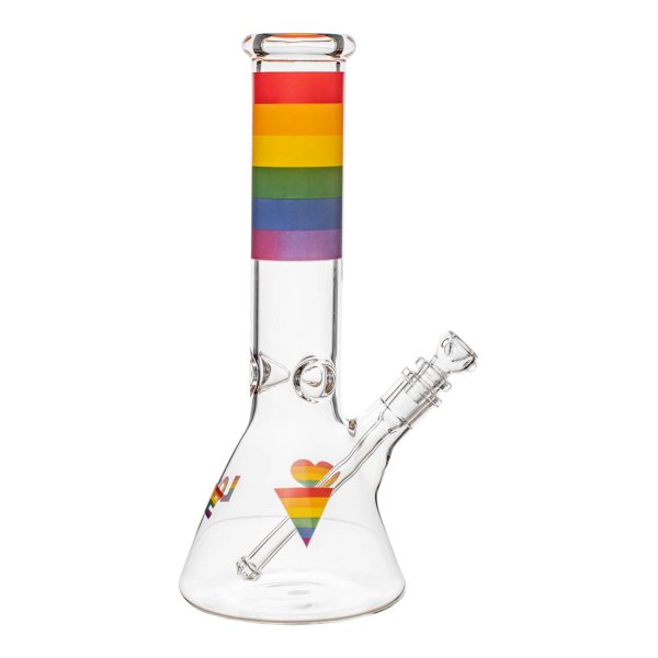 Rainbow Pride Beaker Bong Discount