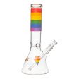 Rainbow Pride Beaker Bong Discount