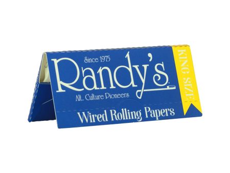 Randy s Wired Rolling Papers - 2 Pack Supply