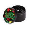 V Syndicate Sharp Shred 420 Rasta Grinder - 55mm Sale