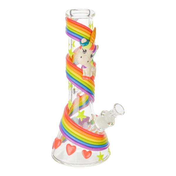 Rainbow Unicorn Bong - 13 in Online now