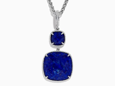 Terra 925 Sterling Silver Lapis Lazuli Pendant Discount