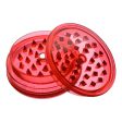 2 Piece Plastic Grinder - 60mm Online now