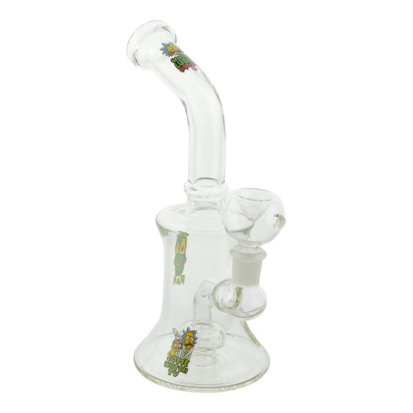 Cartoon Scientist Mini Bong - 8.5 inches For Sale