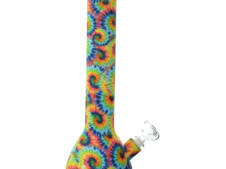 Psychedelic Silicone Beaker Bong - 13in Online Sale