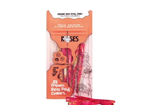 Smoke Roses Organic Rose Petal Cones Hot on Sale