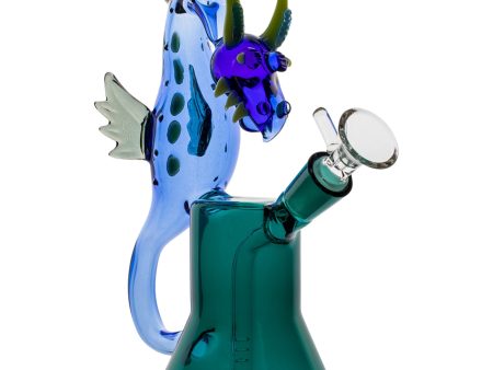 The Sea Dragon Bubbler Bong - 7in Supply