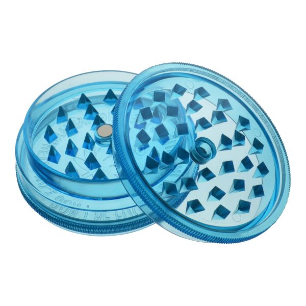 2 Piece Plastic Grinder - 60mm Online now