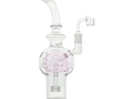 Pink Orb Dab Rig - 12in For Discount