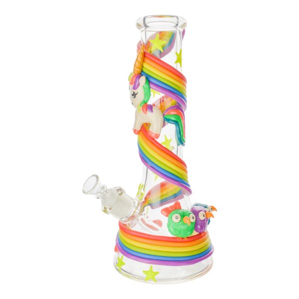 Rainbow Unicorn Bong - 13 in Online now