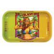 RAW Brazil Metal Rolling Tray - 11in For Discount