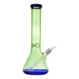 2 Tone Hazy Beaker - 14in Online Sale