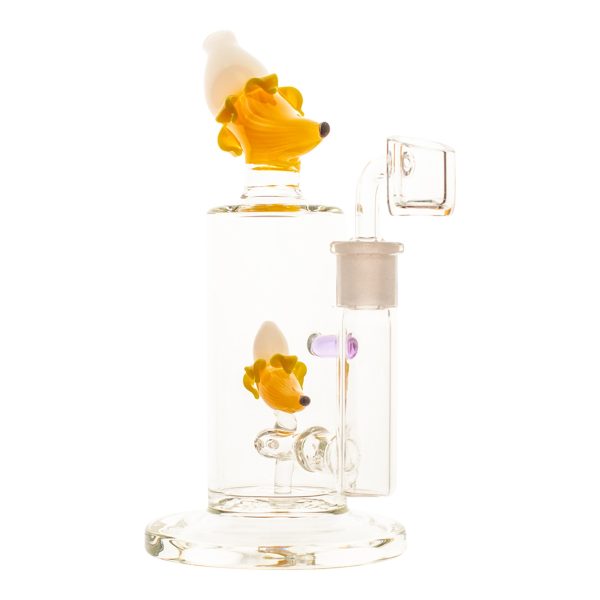 Banana Split Perc Bong - 9in For Sale