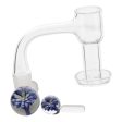 Terp Vacuum Male Quartz Banger Floral Set - 5in Cheap