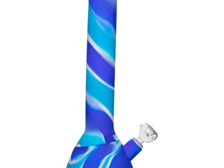 The Squeaky Silicone Beaker Bong - 13in Online Sale