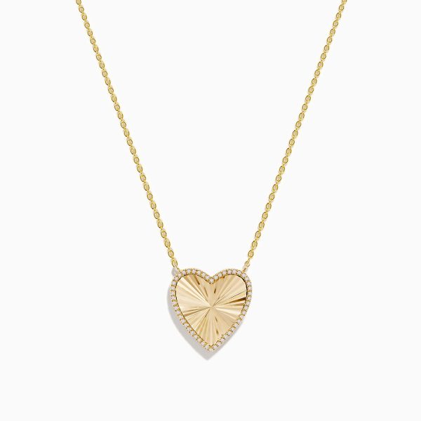 14K Gold Turquoise and Diamond Reversible Heart Pendant Online Sale