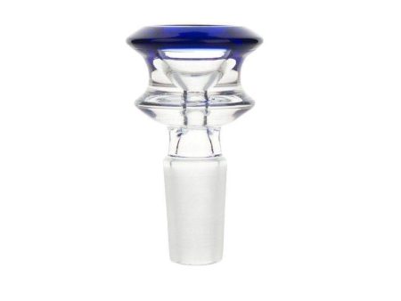 Wide Round Grip Glass Bowl - 18mm Male Supply