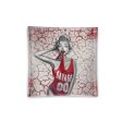 V Syndicate Dank Diva Square Glass Ashtray - 4.5in Supply