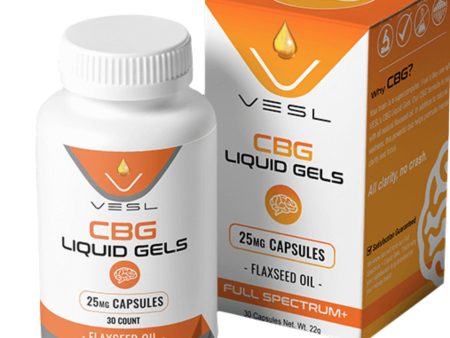 Vesl Oils CBG Capsules - 750mg For Cheap