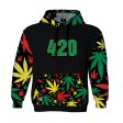 V Syndicate 420 Rasta Hoodie Hot on Sale