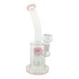 Pink Mini Neon Jelly Bong - 8.5in For Sale