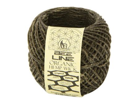 Bee Line Organic Hemp Wick Spool - 200 ft Online now