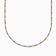 Watercolors 14k Yellow Gold Multi Sapphire Tennis Necklace Online Sale