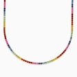 Watercolors 14K Yellow Gold Multi Sapphire Tennis Necklace Online