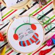 Holiday Cross Stitch Embroidery Kit Hot on Sale