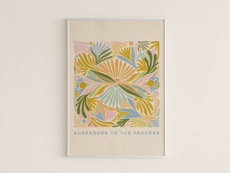 Surrender To The Process  Art Print Online Hot Sale