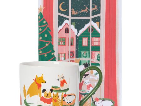 Waiting for Santa Mug and Dishtowel Set Online Hot Sale