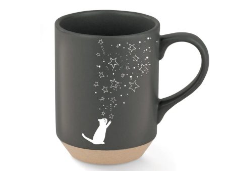 Celestial Cat Stoneware Mug Discount