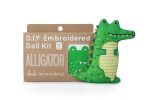 Alligator Embroidery Kit Cheap