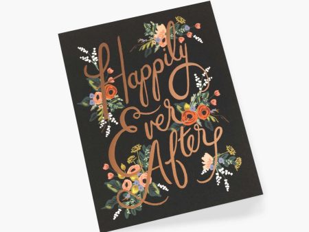 Eternal Happily Ever After Wedding Card For Cheap