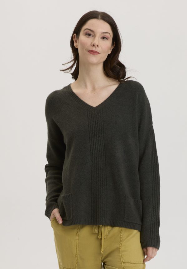 Gresham V-Neck Sweater For Discount