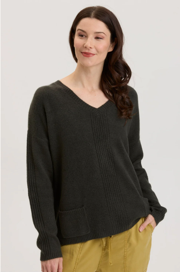 Gresham V-Neck Sweater For Discount