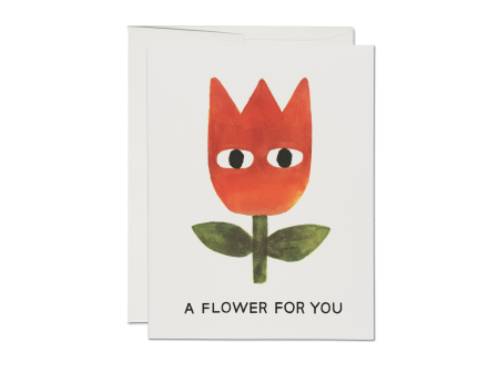 A Flower Friendship Greeting Card For Discount