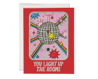 You Light Up The Room! Card Cheap