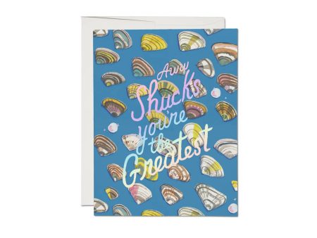 Aww Shucks Friendship Greeting Card Sale