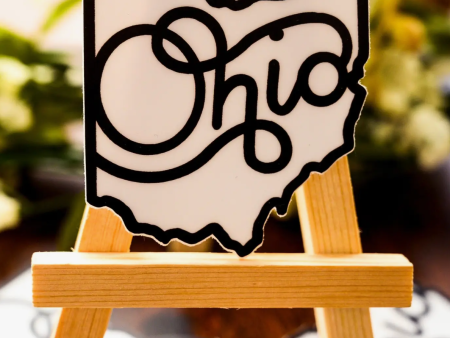 State of Ohio Sticker Hot on Sale